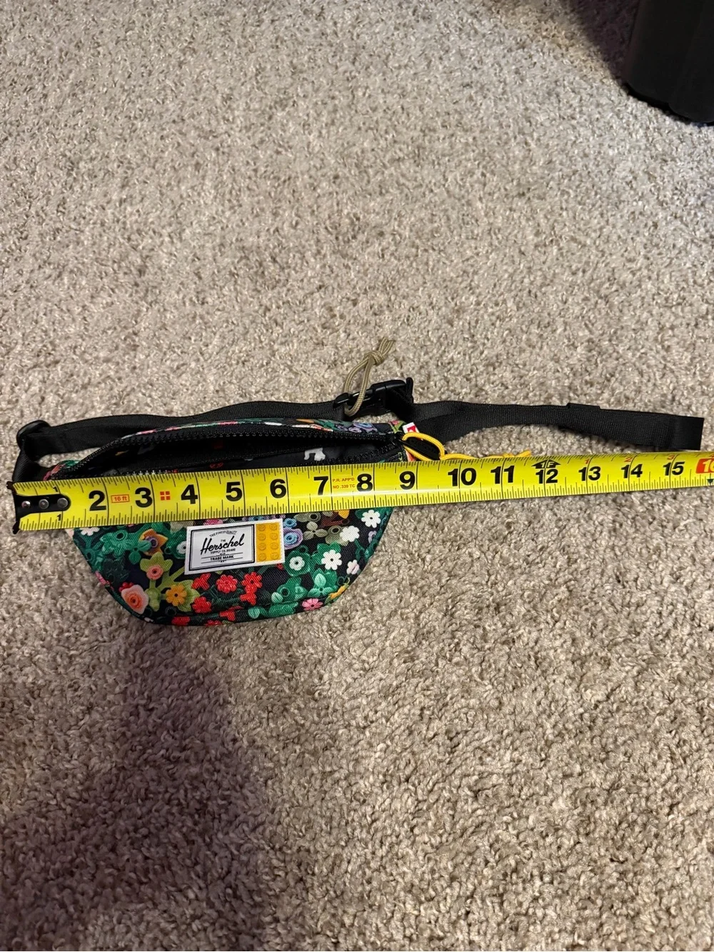 Herschel Floral Print Hip Pack / Belt Bag LEGO limited edition